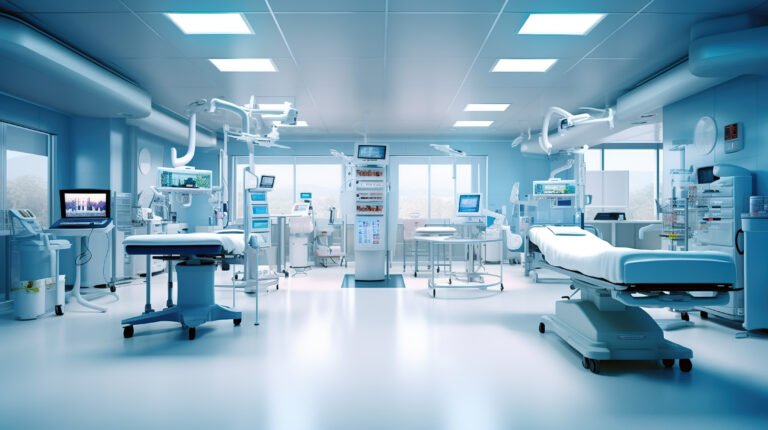 Modern medical emergency room